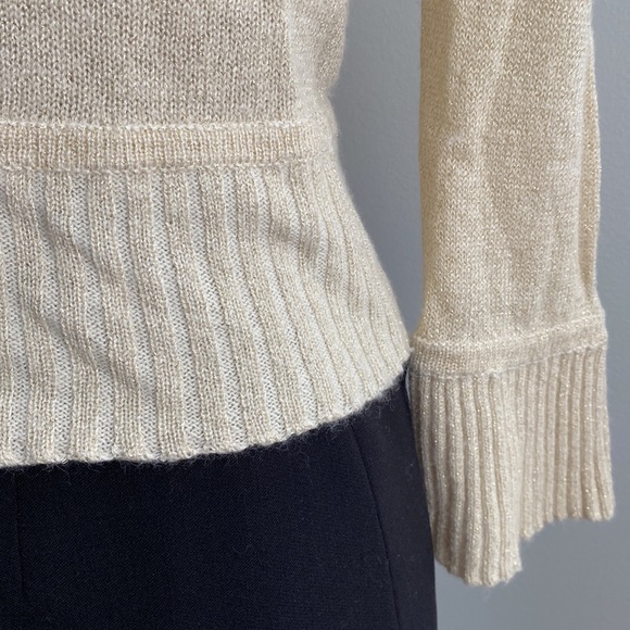 Gap Maternity Cardigan with Subtle Gold Shimmer - Picture 7 of 10